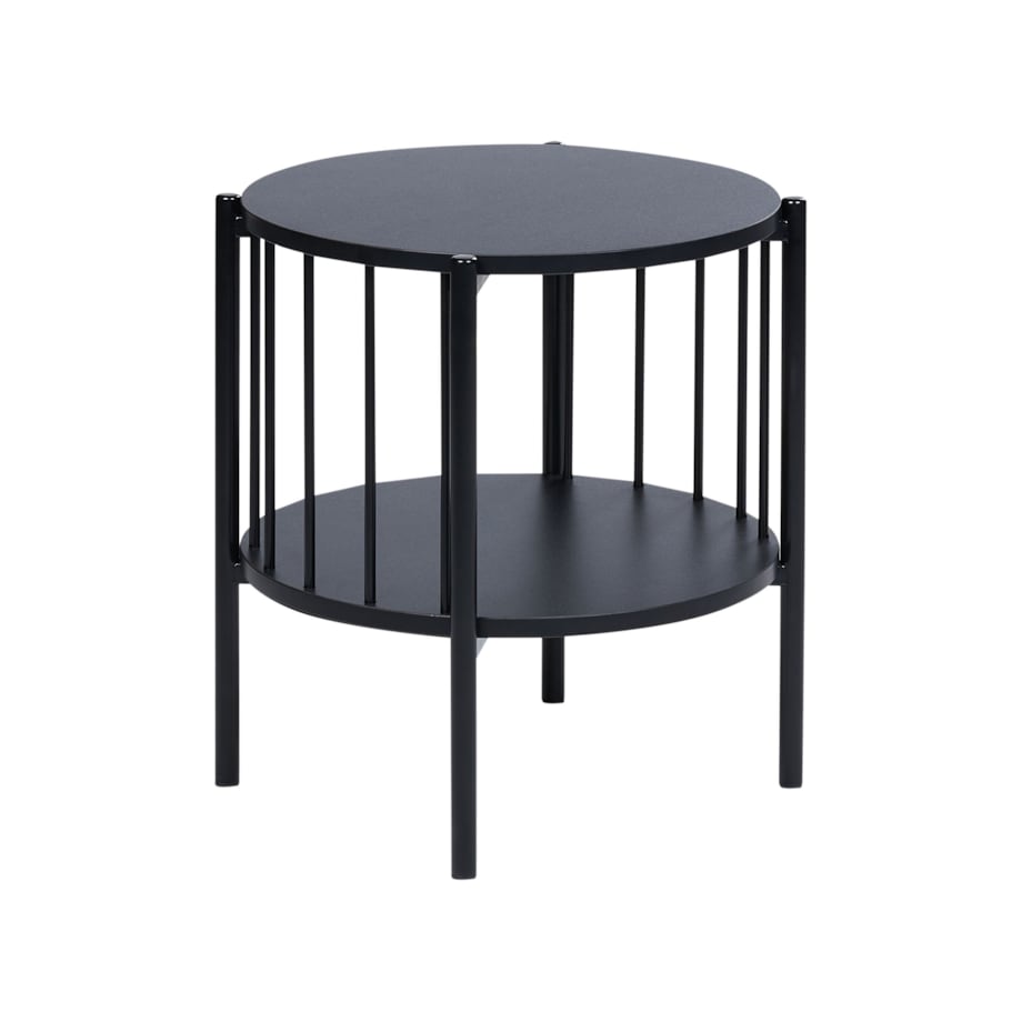 Stolik pomocniczy czarny OREANA