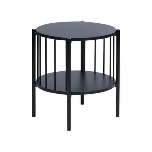 Stolik pomocniczy czarny OREANA