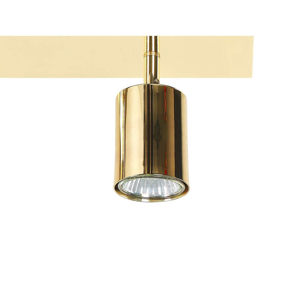 Lampa sufitowa 4-punktowa metalowa złota TIGRIS