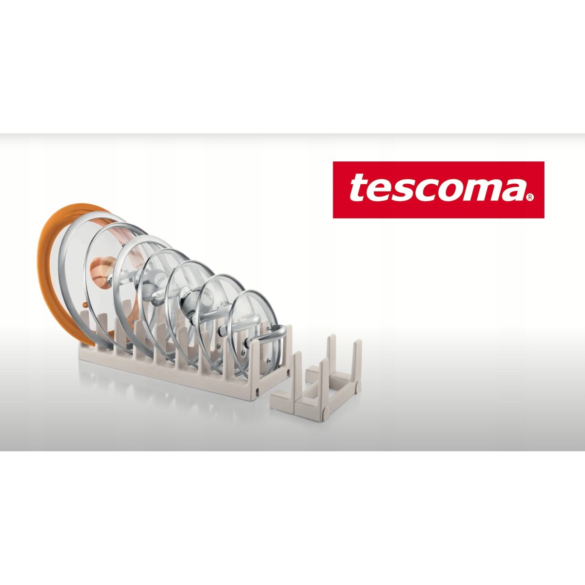 Organizer do Szuflad Stojak Uchwyt na Pokrywki Pokrywy Garnków 37 x 15 x 9 cm