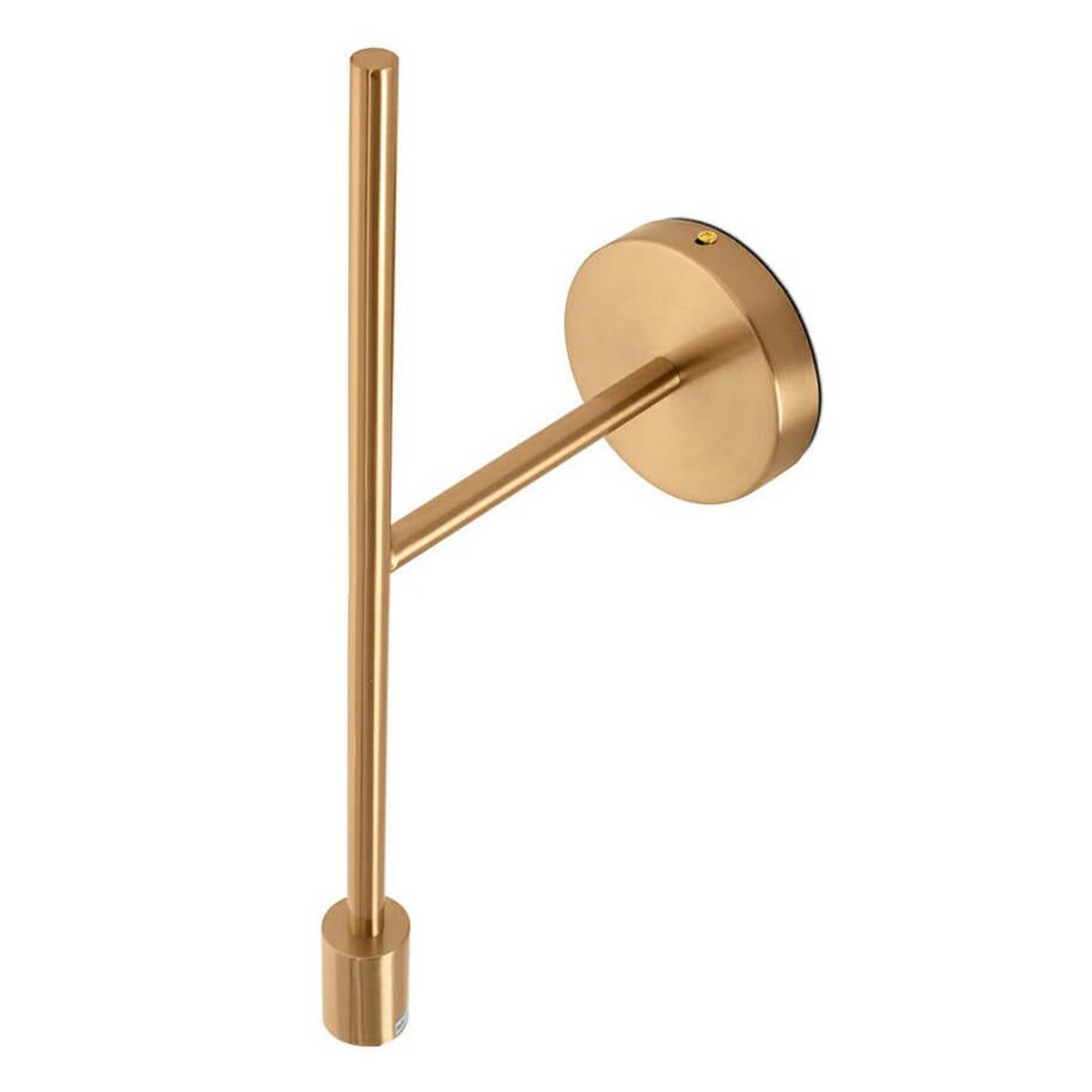 Klasyczna ścienna lampa Riva MSE010100394 Moosee metalowa złota