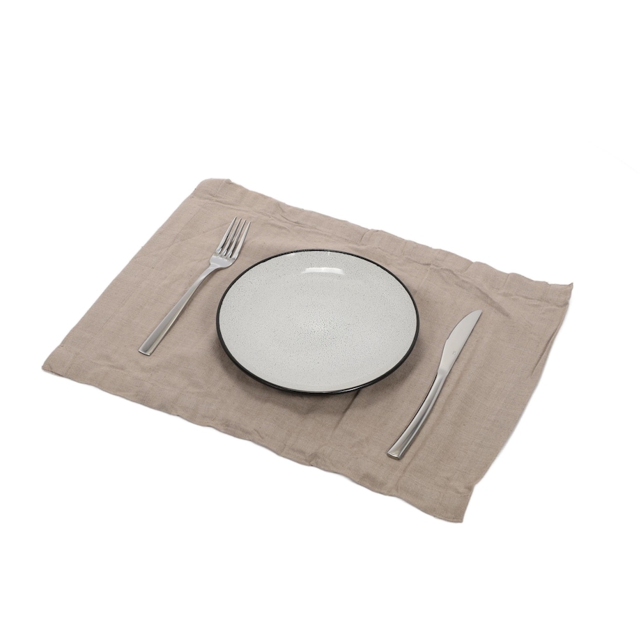 Podkładki na stół pod talerze, bawełniane, 4 sztuki, 48 x 33 cm