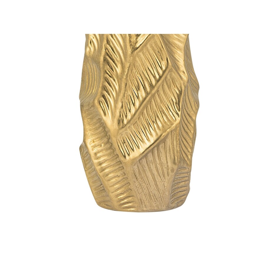 Wazon dekoracyjny ceramiczny złoty ZAFAR