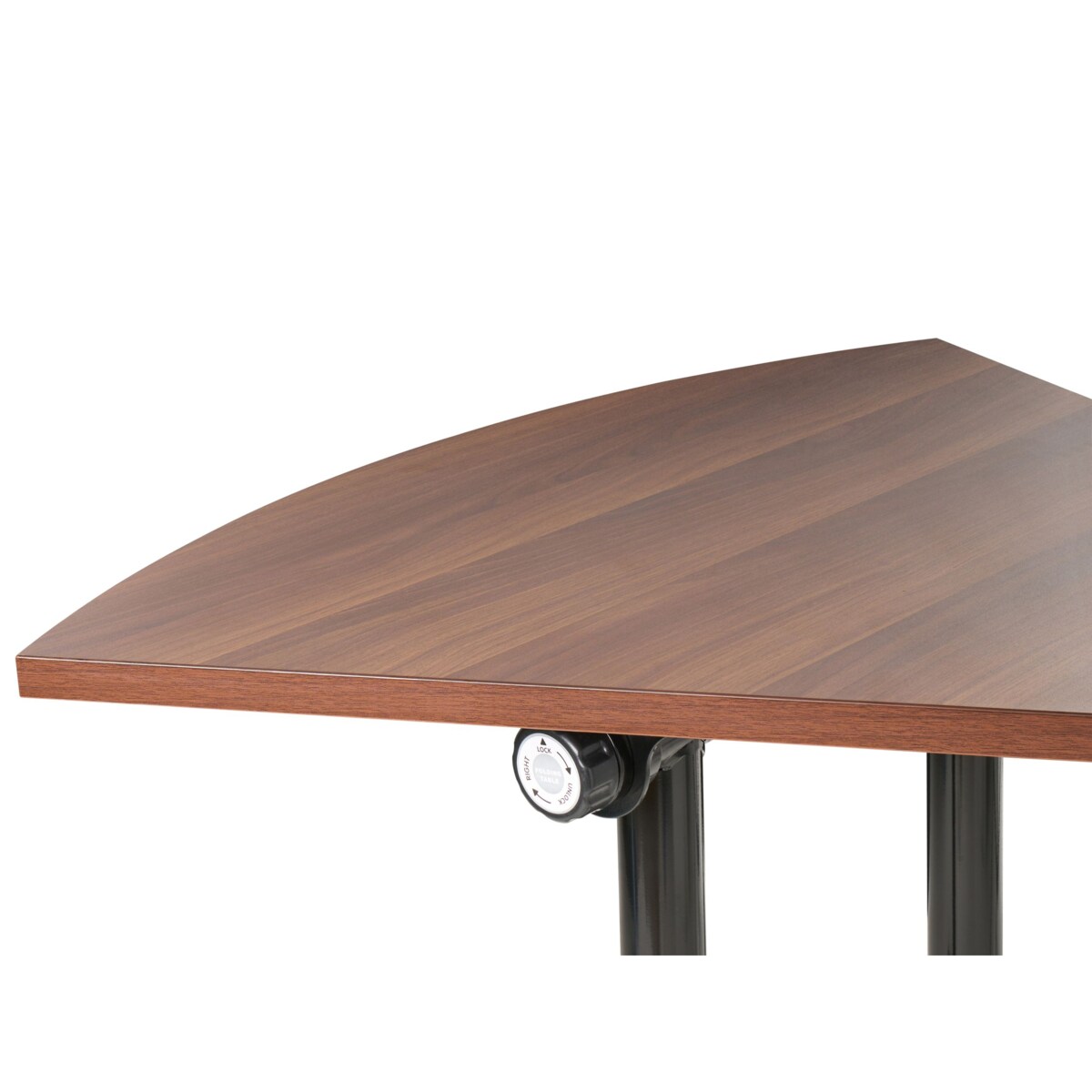 Składany moduł narożny biurka CAVI Ciemnobrązowy 90 cm 64 cm