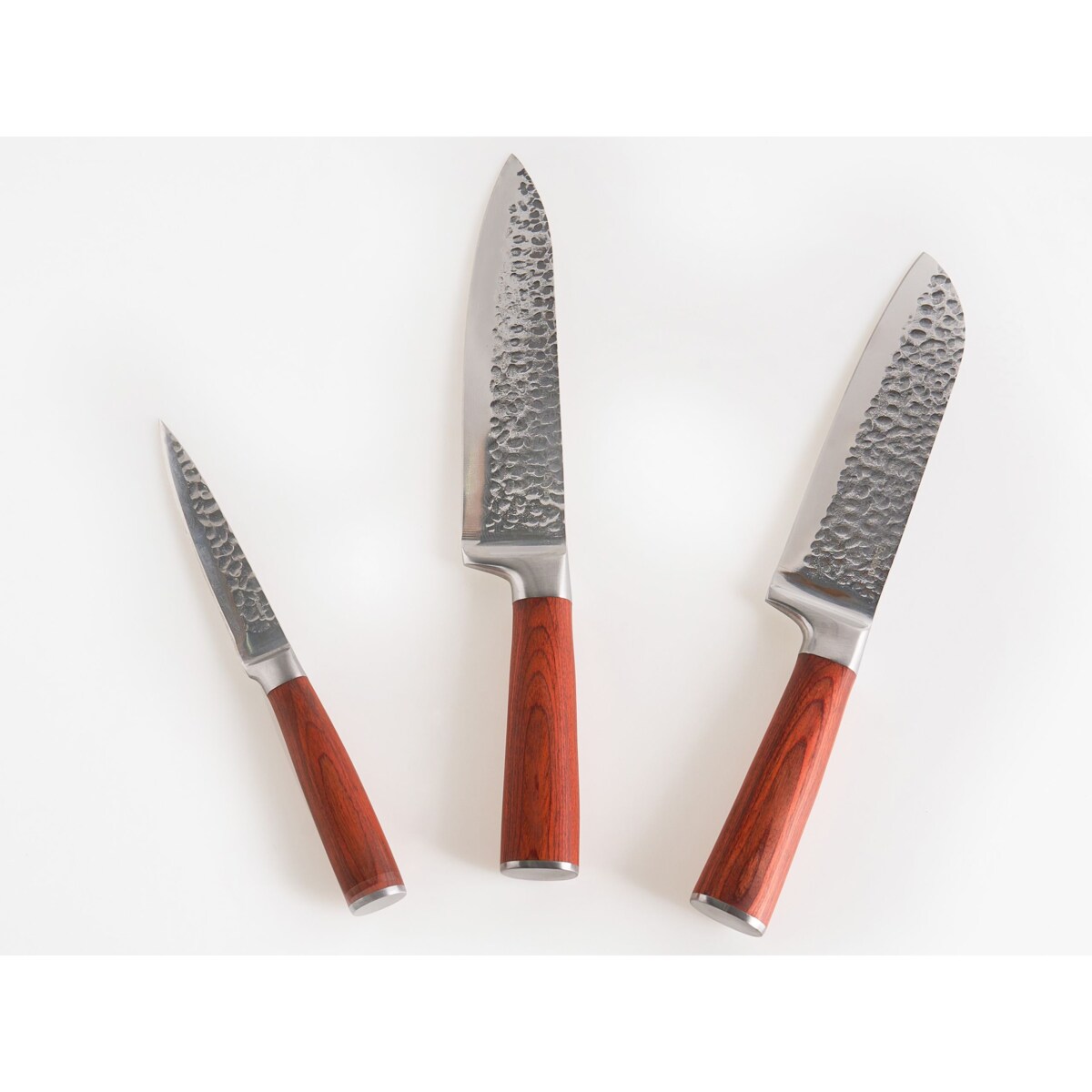 Zestaw 3 noży KASHIWA Brązowy