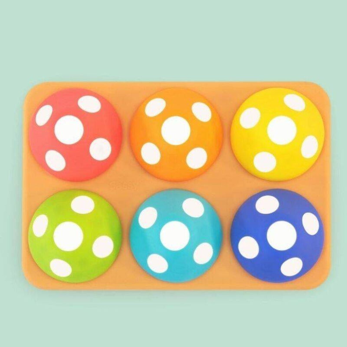 Psotne grzybki sorter dla dzieci – zabawka edukacyjna 12 mies.+, Sassy