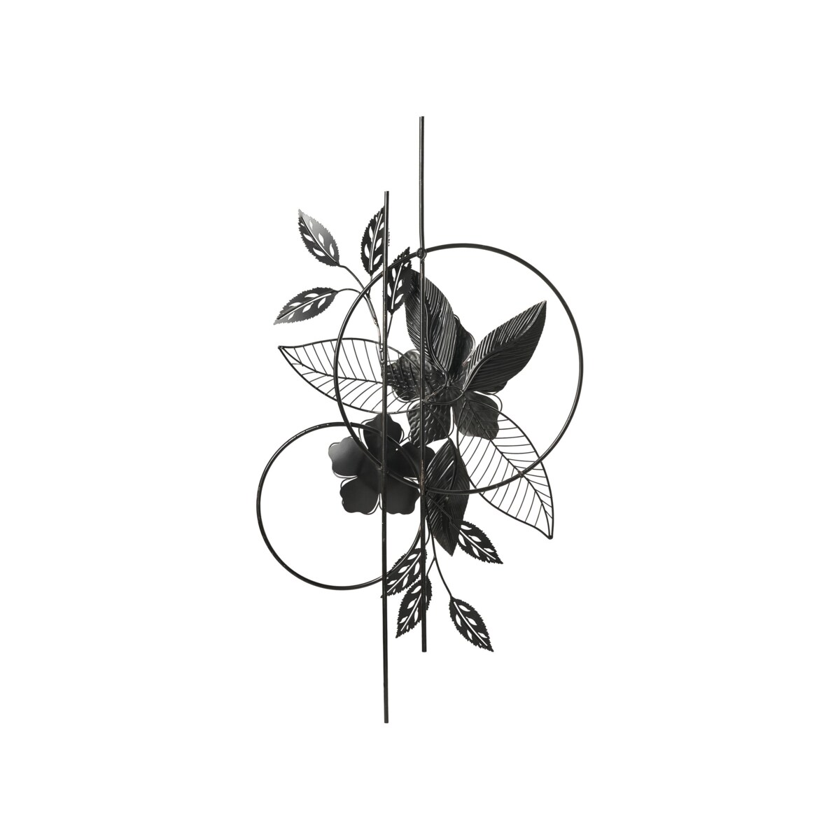 Dekoracja ścienna Kwiat BERKELIUM Metal 93 cm Kolorowy