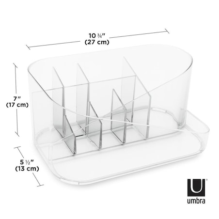 Organizer przezroczysty Glam, 27 x 17 x 13 cm, Umbra