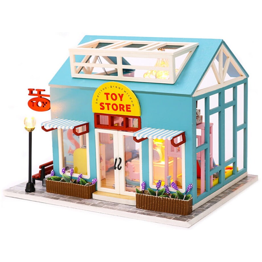 Miniaturowy domek - Sklep z zabawkami