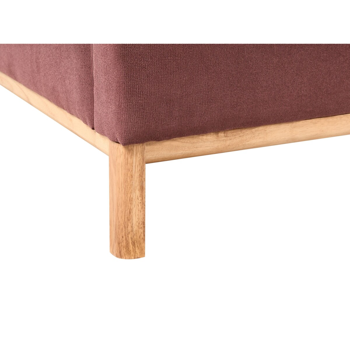 Sofa 3-osobowa różowa SOSJO