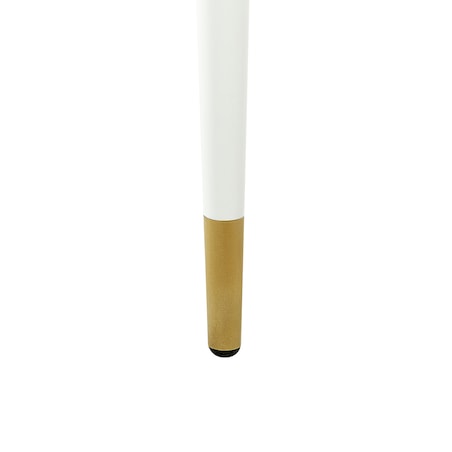 Stół do jadalni GUTIERE Biały marmur 80 cm 80 cm