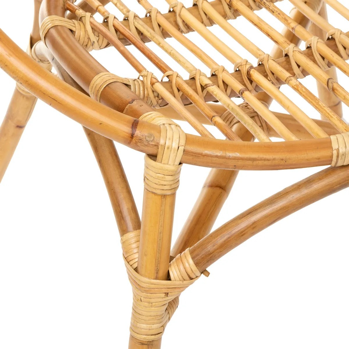 Fotel rattanowy, pleciony Praya