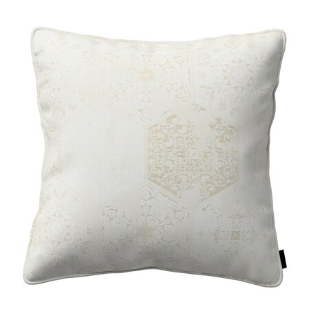 Poszewka Gabi na poduszkę 45x45 ecru ornament