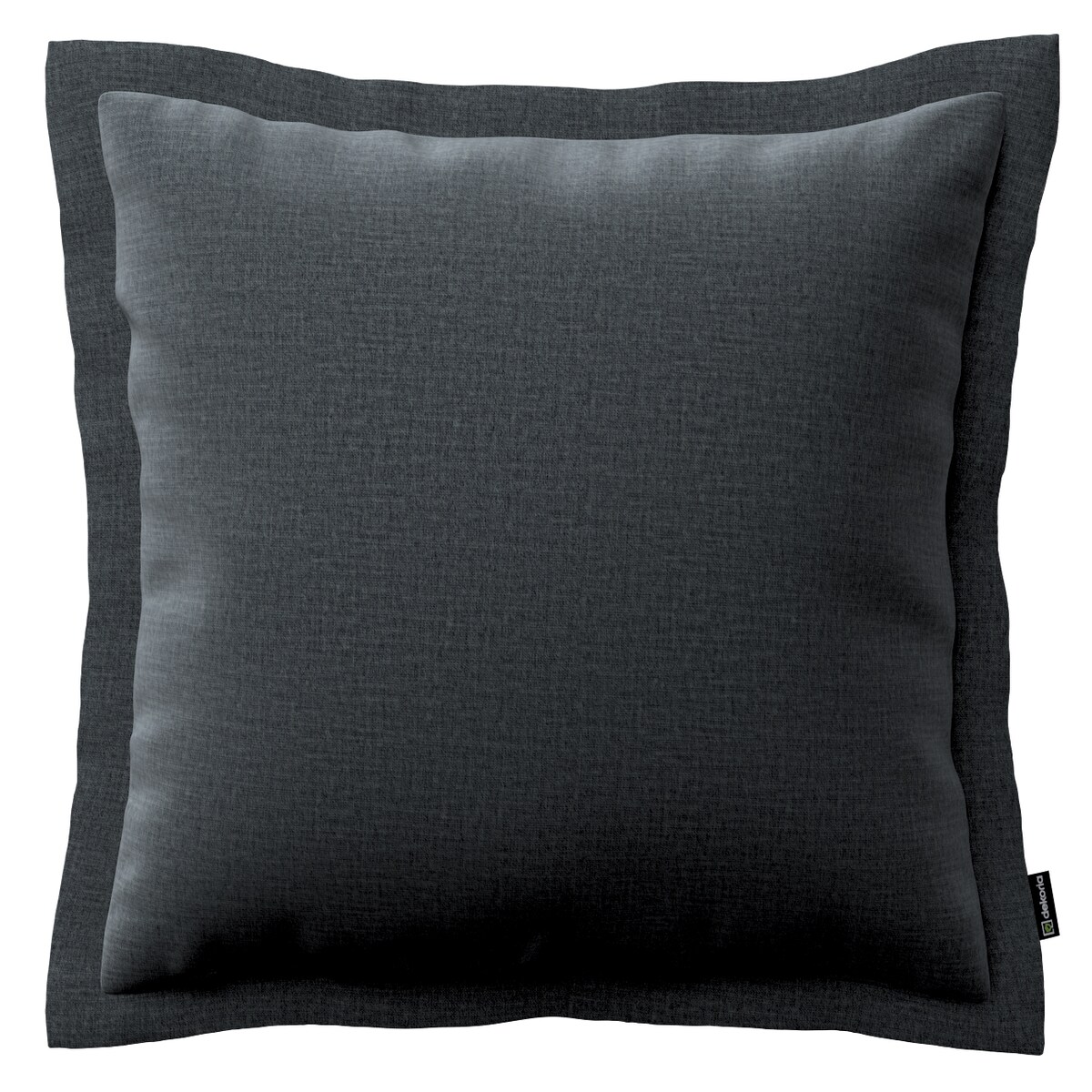 Poszewka Mona na poduszkę 45x45 grafitowy welwet