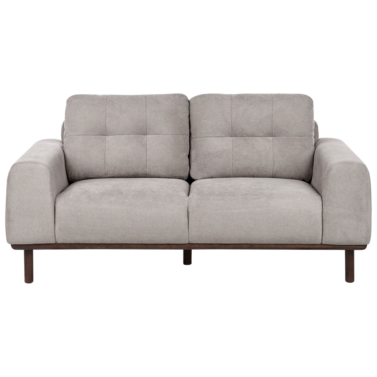 Sofa 2-osobowa jasnoszara LAURILA