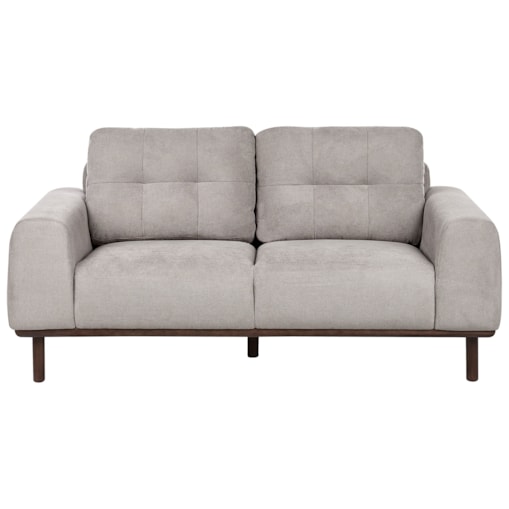 Sofa 2-osobowa jasnoszara LAURILA