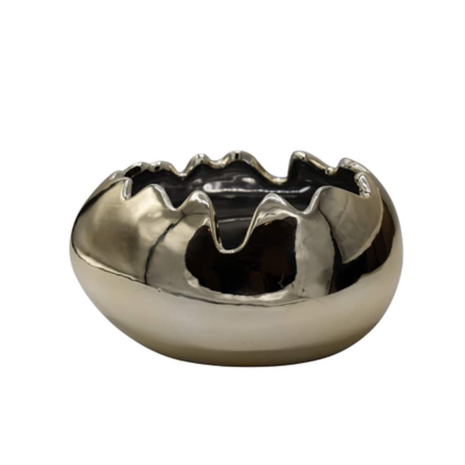 Osłonka skorupka 12,3x16,2x22 cm CONCHIGLIA złota