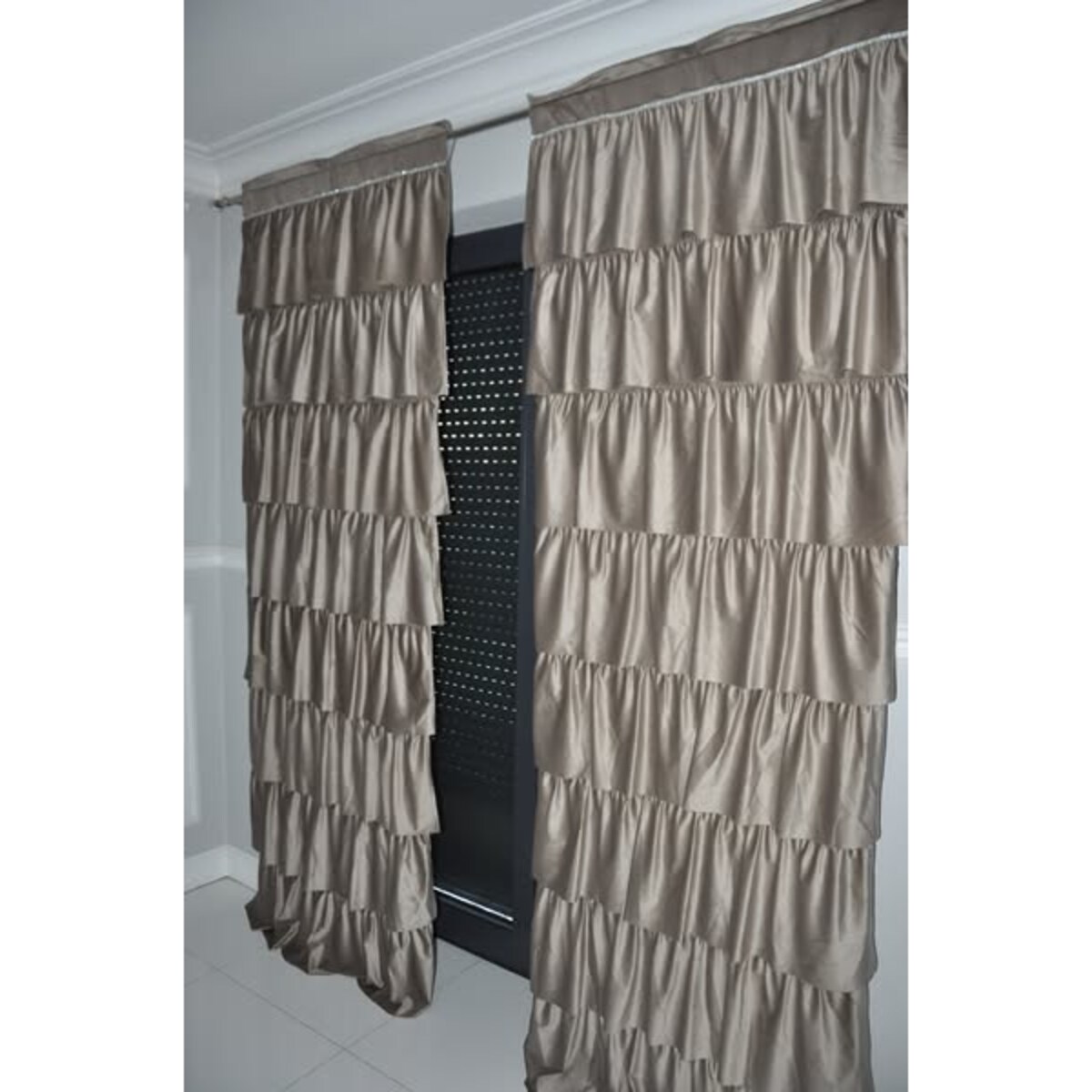 zasłona "romantica" 90x250 cm beżowy