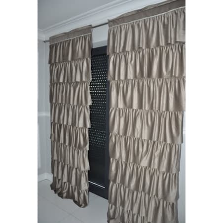 zasłona "romantica" 90x250 cm beżowy