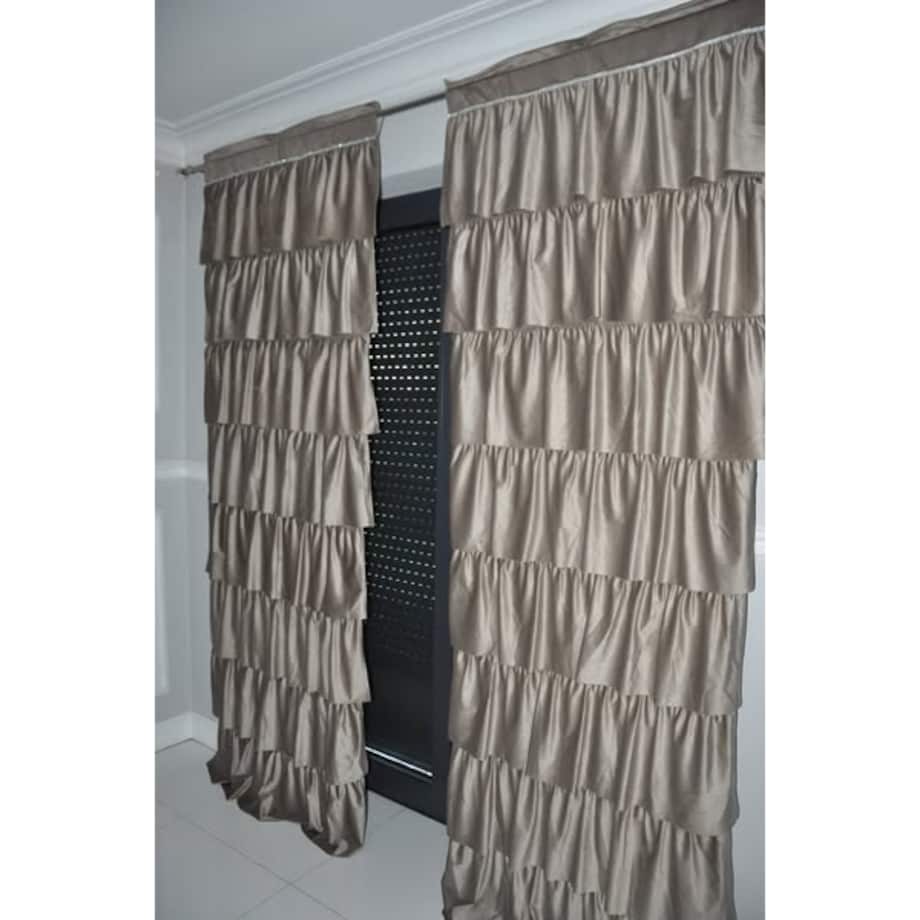 zasłona "romantica" 90x250 cm beżowy