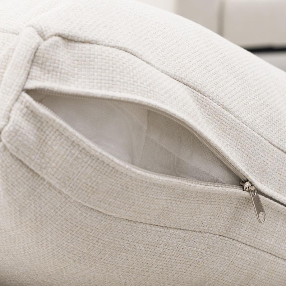 Meble ogrodowe nowoczesne luksusowe aluminiowe MARABELLA beżowo białe