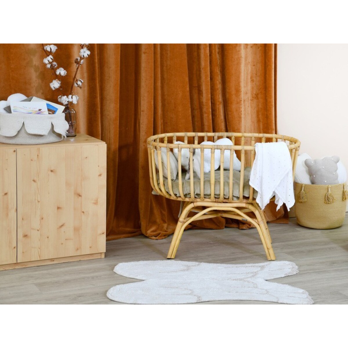 Dywan Bawełniany Mini Wings 75x100 cm Lorena Canals