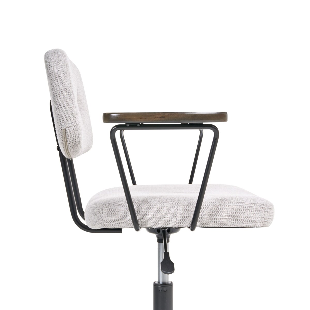 Krzesło obrotowe ALGERITA Jasnoszary