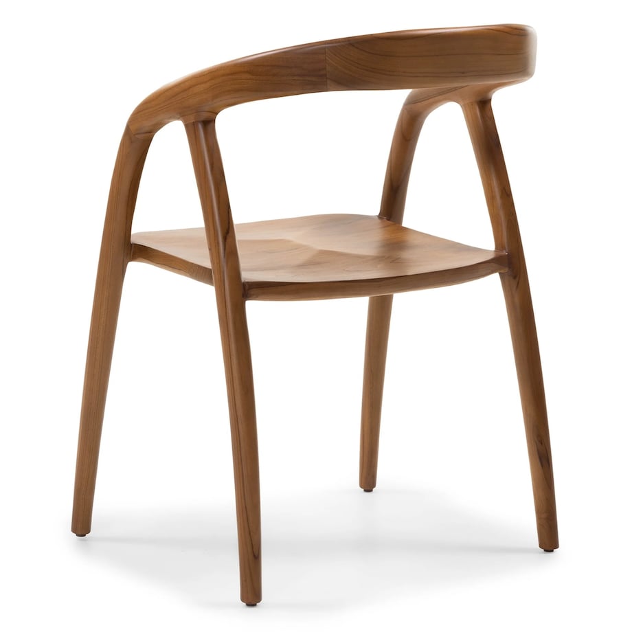 Krzesło SANDOK - II 79,5x55x56,5 cm naturalne drewno tekowe