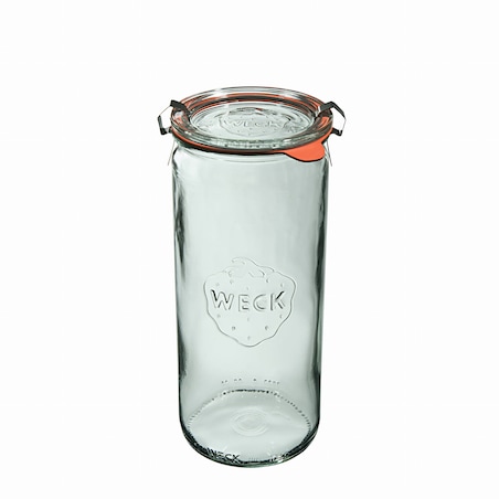Weck Słoik Cylindryczny1040 ml(6 szt), pok, usz, zap x2