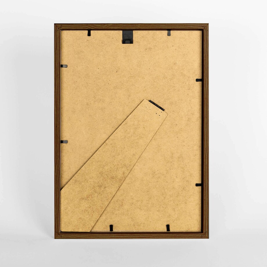 Ramka na 2 zdjęcia 10x15 cm foto galeria zdjęć multirama brązowa 21x30 cm FRAMAI