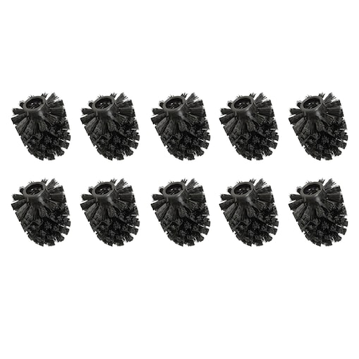 Wymienne głowice do szczotki WC WENKO, zestaw 10 sztuk, Ø 8 cm