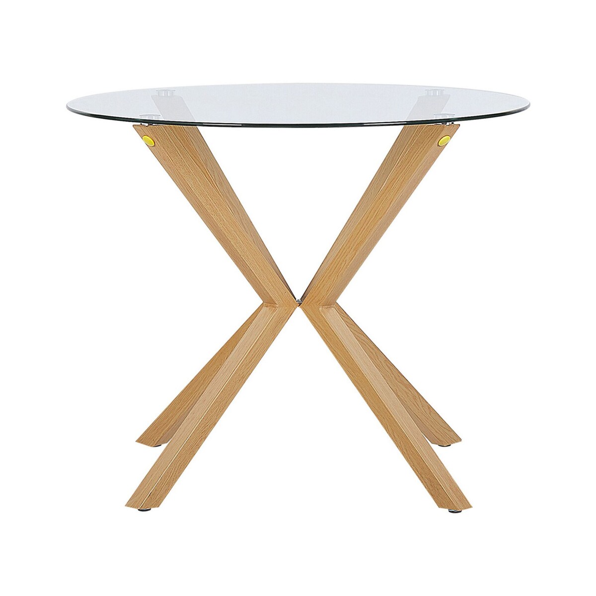 Stół do jadalni ALTURA Przezroczysty 90 cm