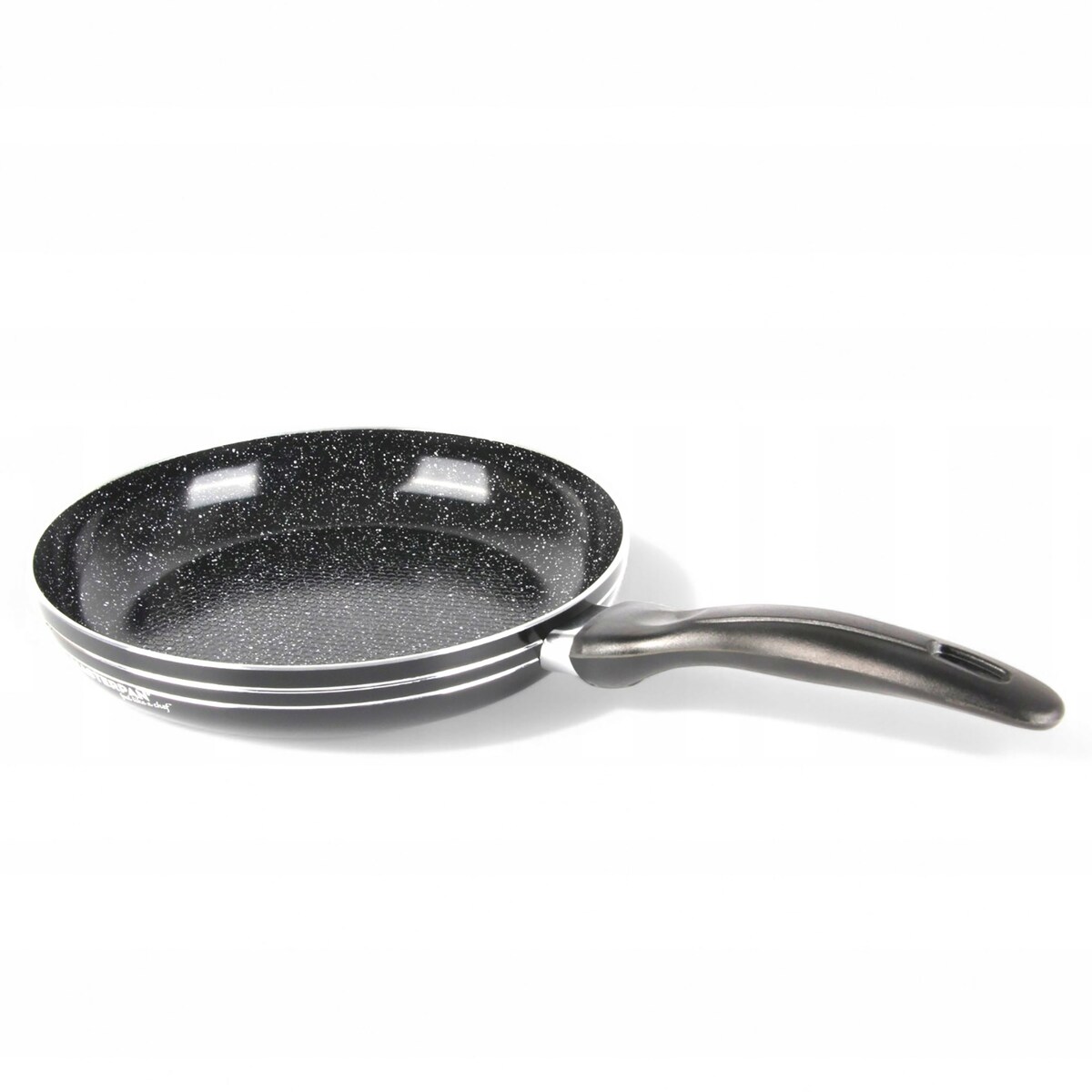 Lekka Patelnia Granitowa 22 Cm Plaster Miodu Indukcja Gaz 1.4L 4.5 Cm