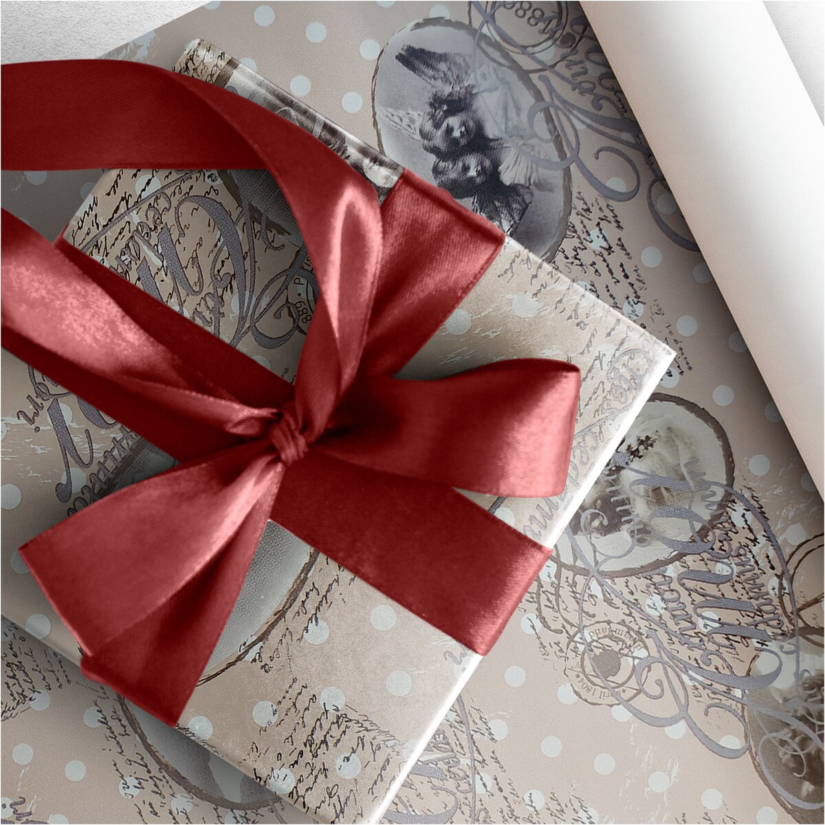 Papier do pakowania prezentów 25 METRÓW MEGAROLKA Świąteczny Do Paczek Ozdobny