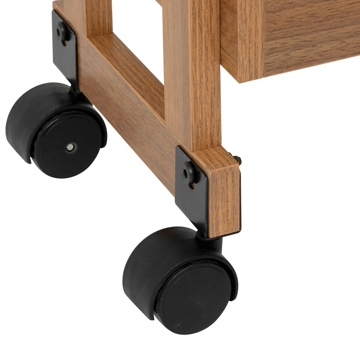 Wąski wózek kuchenny COME, 3 poziomy, 80 cm