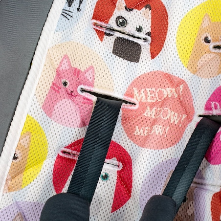 Wkładka do fotelika lub nosidełka TRAVELLER Koty