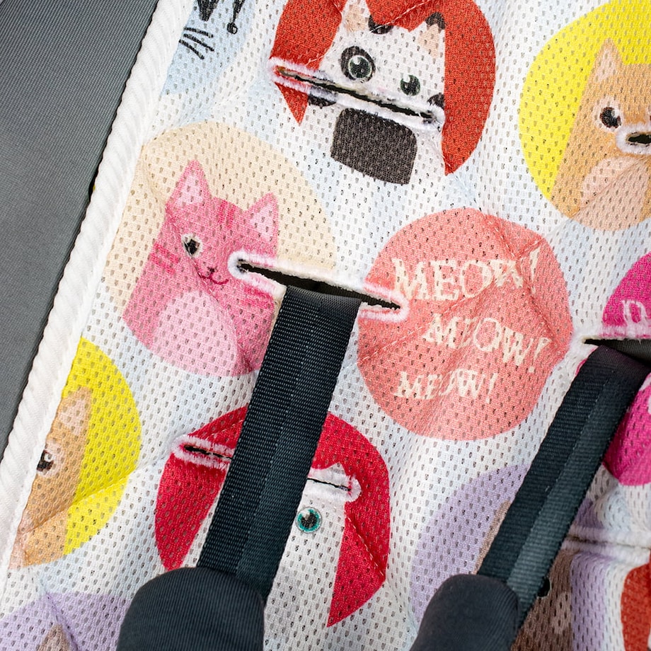 Wkładka do fotelika lub nosidełka TRAVELLER Koty