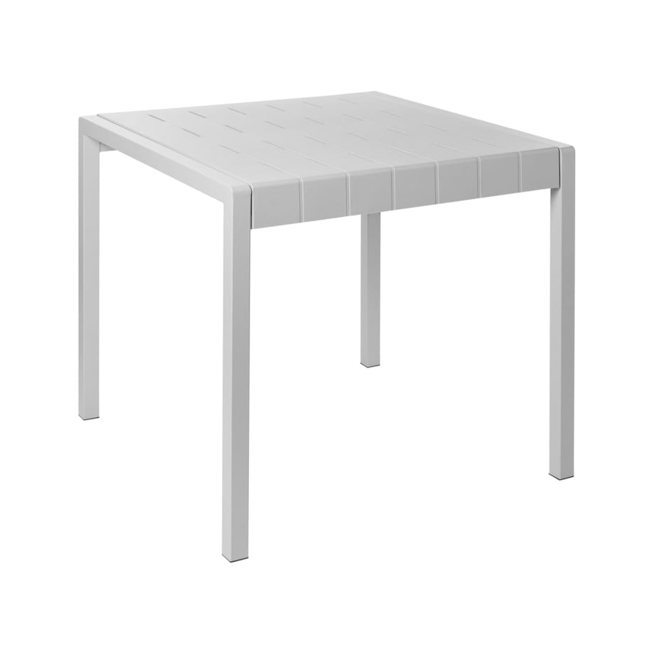 Stół ogrodowy BARTICA 81 cm 84 cm Szary