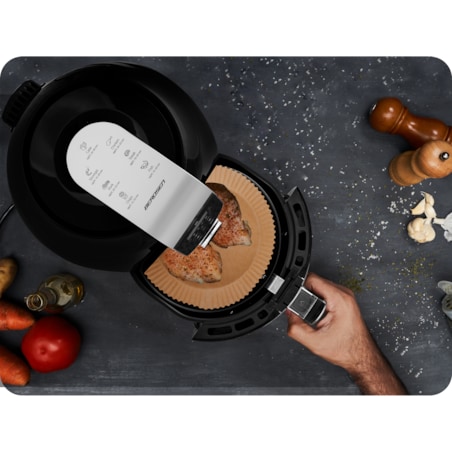 Papier do pieczenia wkładki do frytkownicy air fryer 80 szt Berdsen