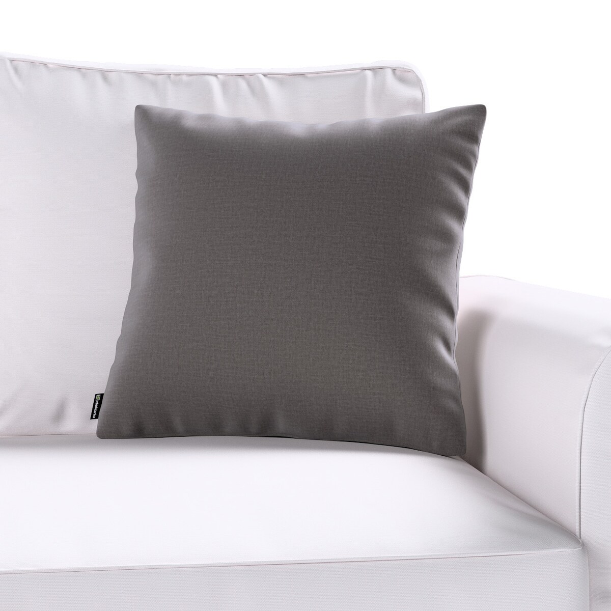 Poszewka Kinga na poduszkę 50x50 brązowy welwet