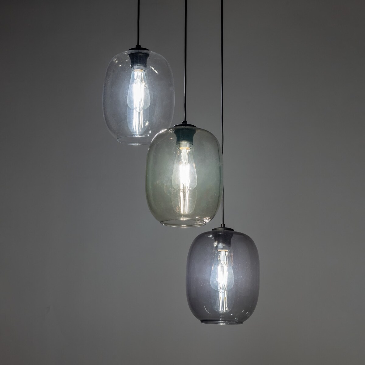 Lampa wisząca TK Lighting ELIO MIX 5973, 3xE27, regulowana, wielokolorowa, do salonu i jadalni