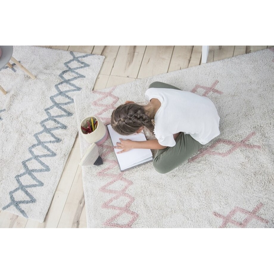 Dywan Bawełniany Atlas Natural Vintage Nude 120x160 cm Lorena Canals