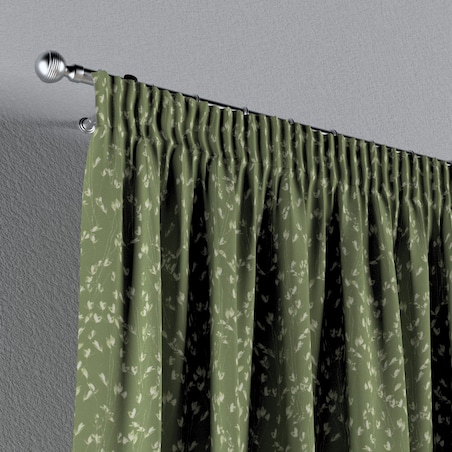 Zasłona na taśmie marszczącej 1 szt. 130x260 zielony