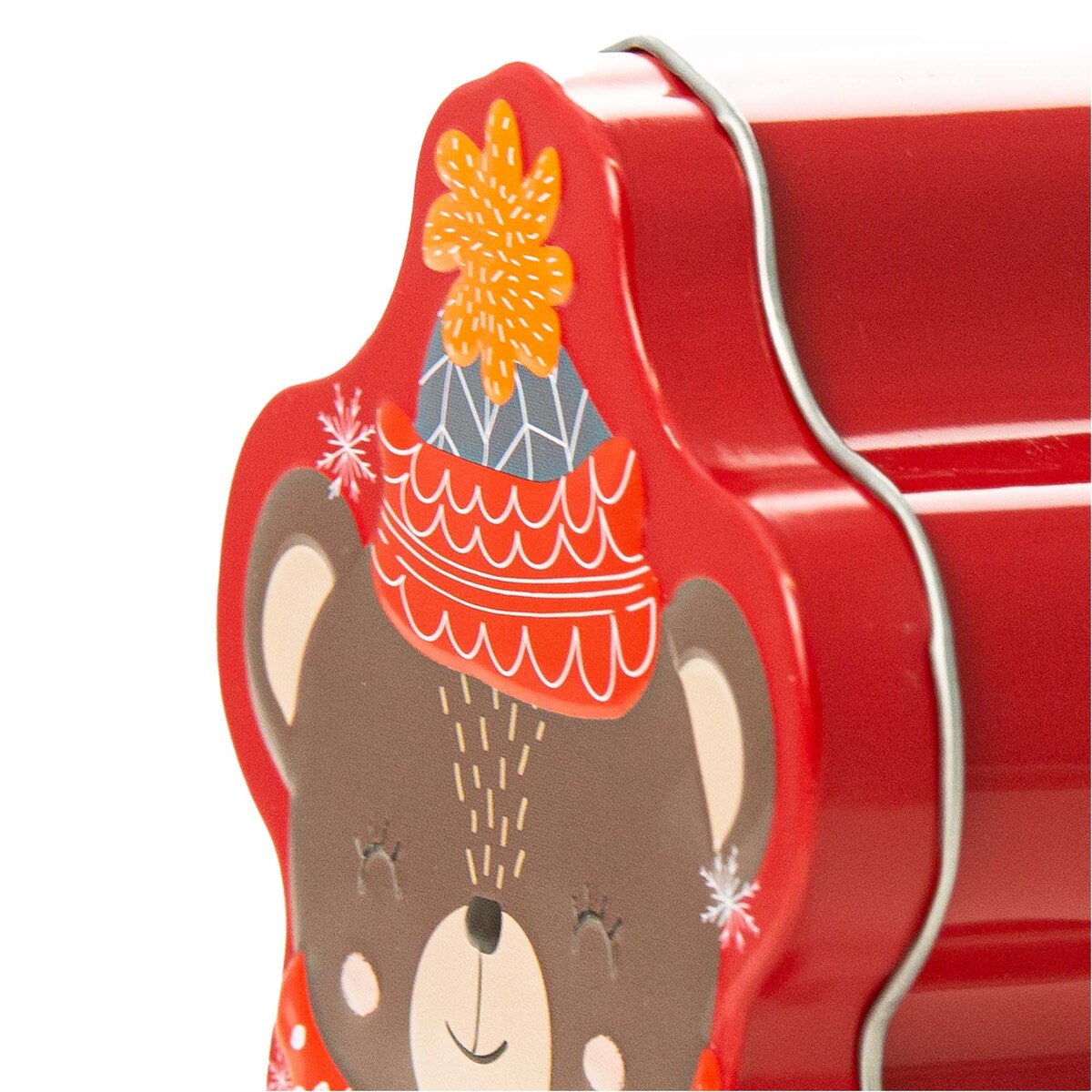 Puszka Na Pierniki Ciastka Herbatę Świąteczna Boże Narodzenie 9X13 Cm Miś