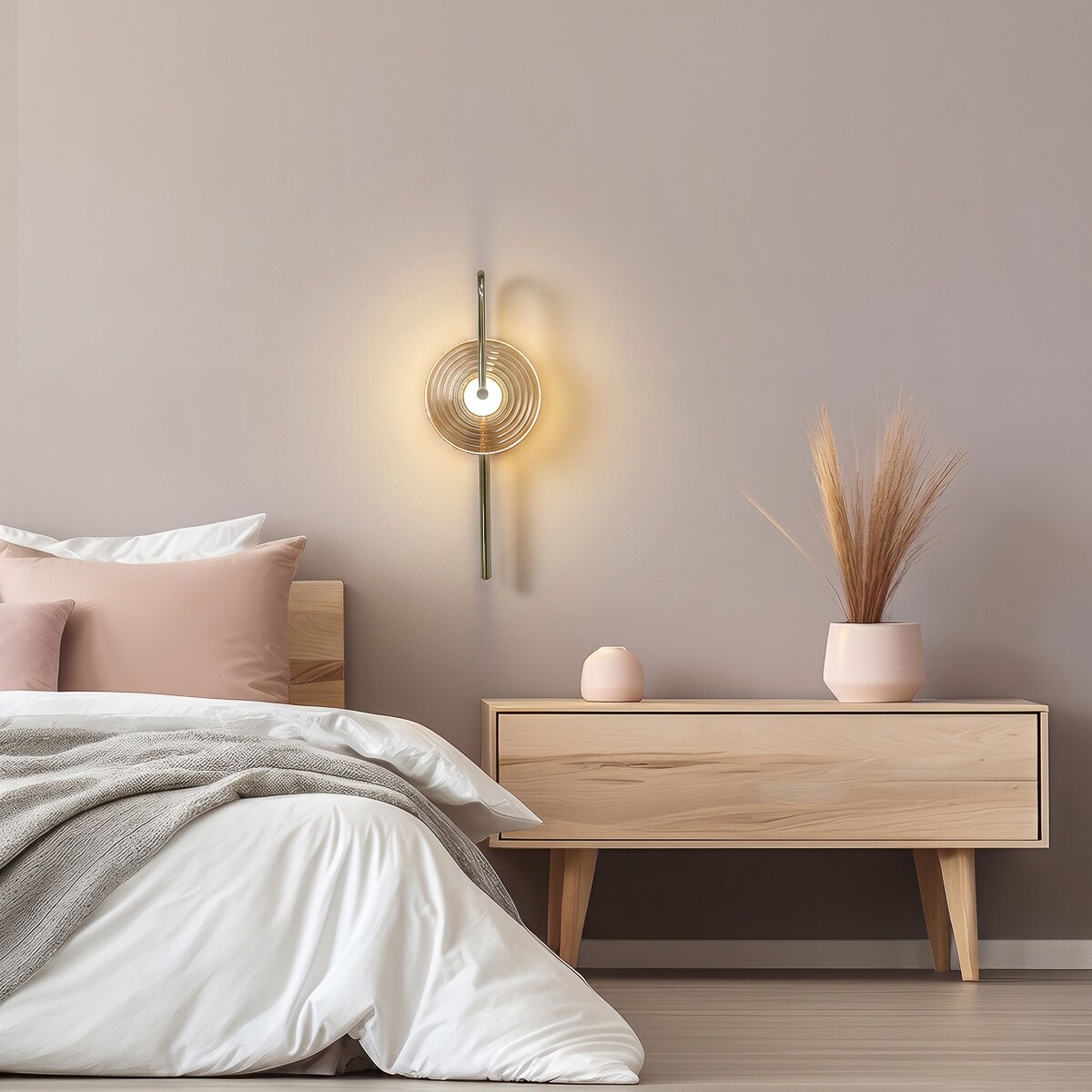 Kinkiet Light Prestige Plato bursztynowy LED CCT 3000K/4000K/6000K (regulowana) 1 szt.