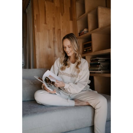 Bluza homebody beżowa L