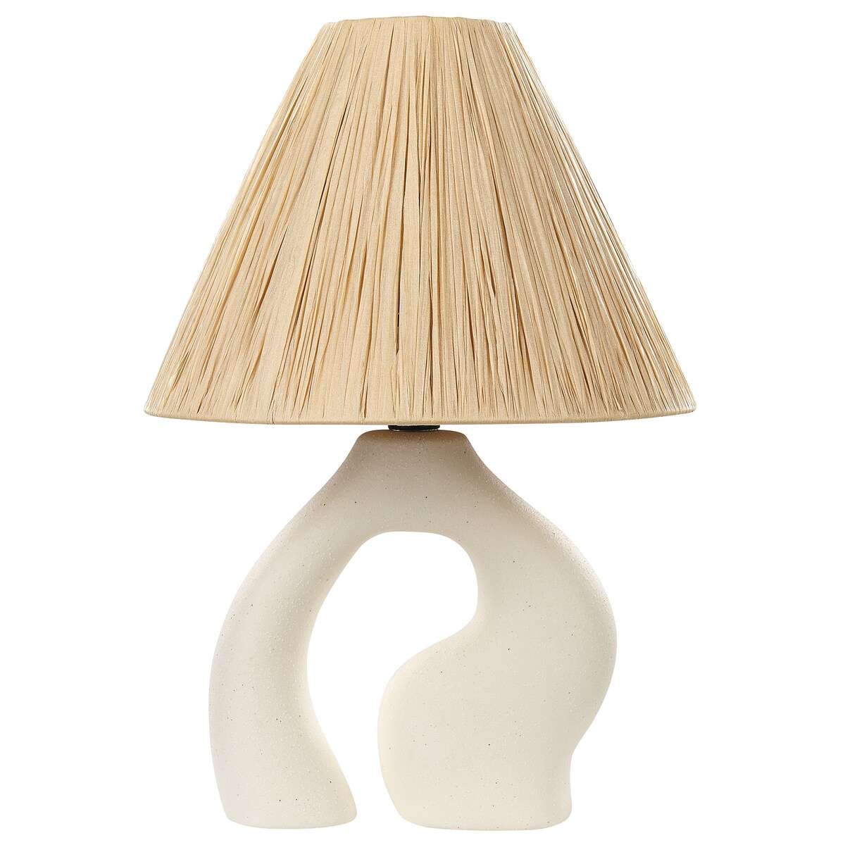 Lampa stołowa BARBAS Ceramika Naturalny