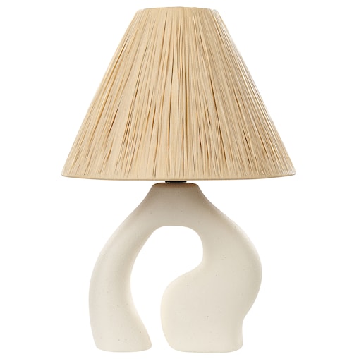 Lampa stołowa BARBAS Ceramika Naturalny