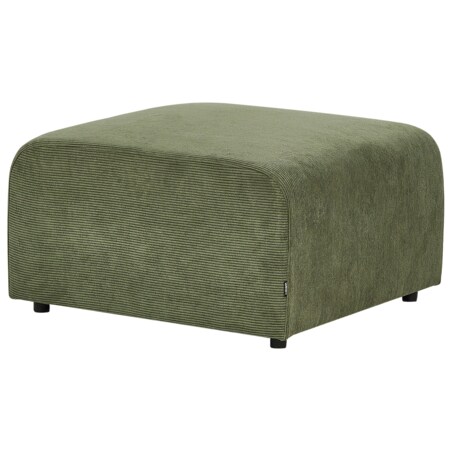 Otomana sztruksowa zielona FALSTERBO