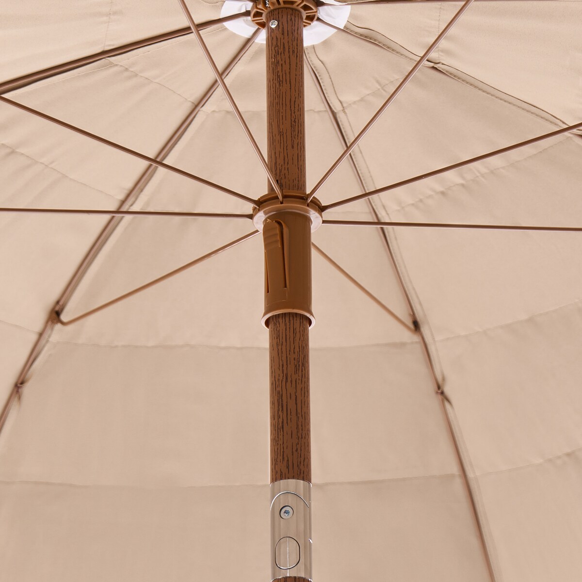 Parasol ogrodowy 175 cm CIVETTA Naturalny